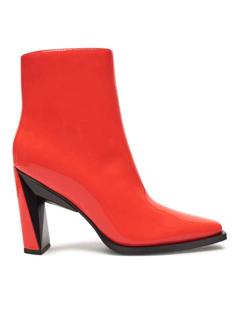United Nude Botki Poly Bootie Hi 108635703 Czerwony Modivo Pl