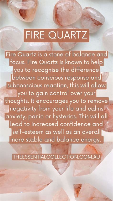 Fire Quartz Crystal Meaning Simple Crystal Meanings For Beginners