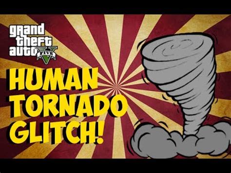 Gta Online Human Tornado Glitch Funny Character Animation Glitch