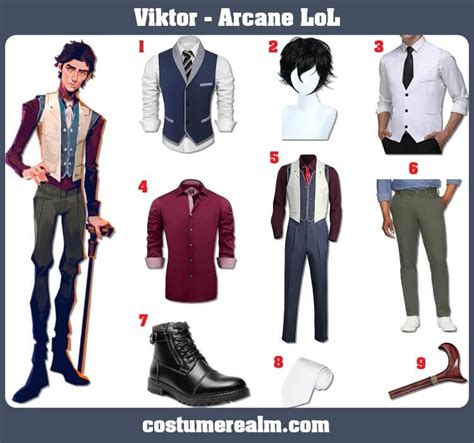 Dress Like Viktor From Arcane LoL, Viktor Arcane LoL Costume, Wild ...