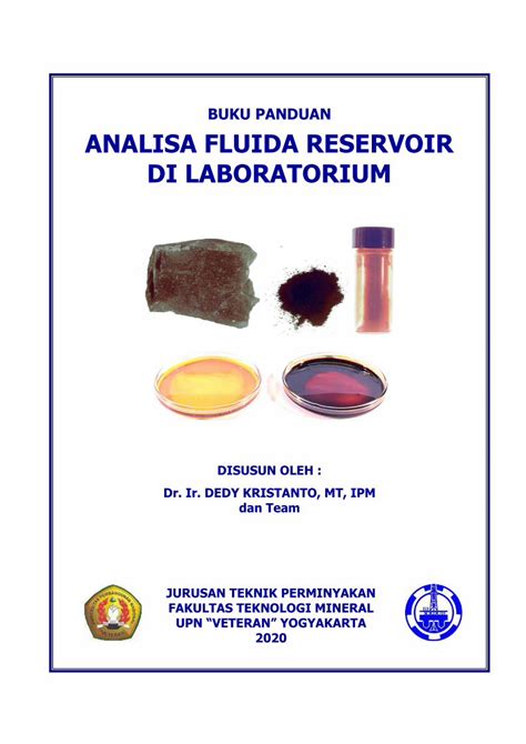 PDF BUKU PANDUAN ANALISA FLUIDA RESERVOIR DI LABORATORIUM DOKUMEN TIPS