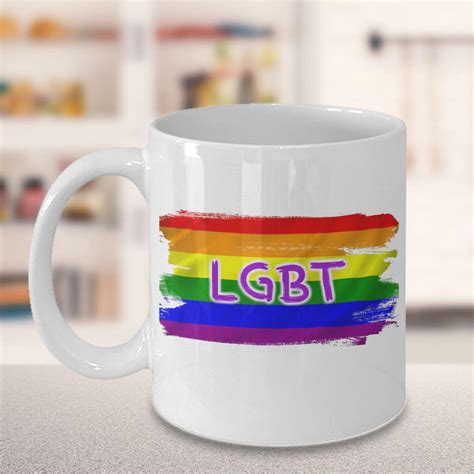 Gay Mug LGBT Rainbow Flag Pride Flag Gay Pride Gay Etsy