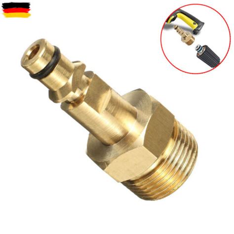 Adapter M22 Hochdruckreiniger Quick Connect Stecknippel