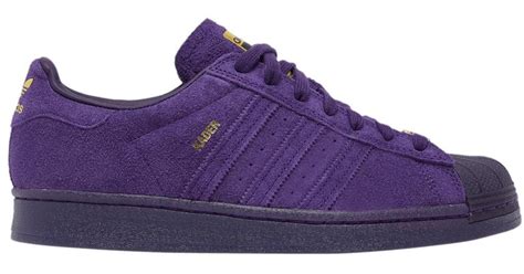 Adidas Kader Sylla X Superstar Adv Dark Purple For Men Lyst