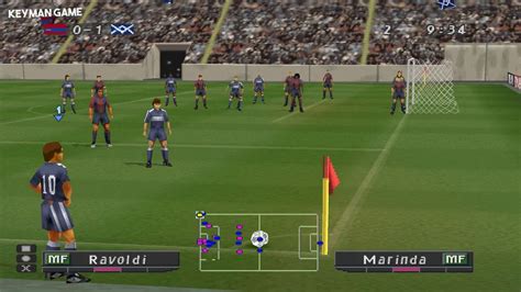 Pro Evolution Soccer PS1 3 Матч с Барселонам YouTube