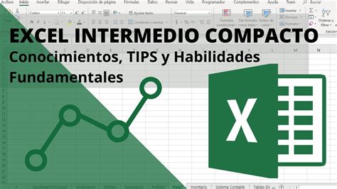 TUTORIAL DE EXCEL INTERMEDIO Conocimientos Tips Y Habilidades