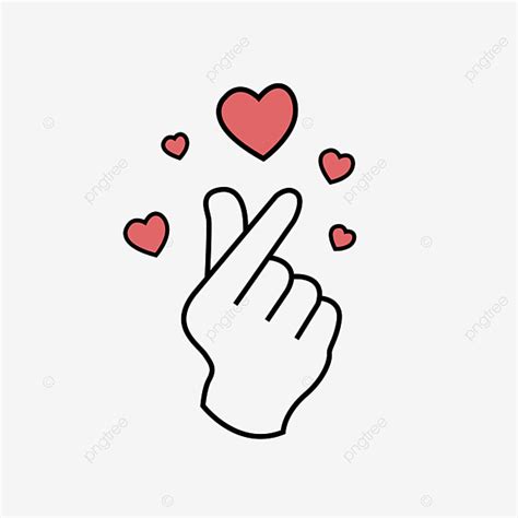 Hand Drawn Heart Clipart Transparent PNG Hd, Cartoon Transparent Heart Hand Hand Drawn Elements ...