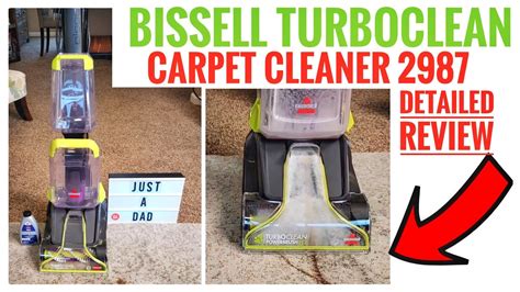 Bissell Turbo Clean Carpet Cleaner Review Youtube