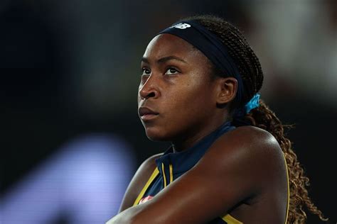 Coco Gauff’s mother Candi cheers her up after heartbreaking Australian ...