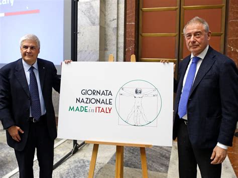 Presentata La Prima Giornata Nazionale Del Made In Italy