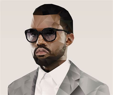 Kanye West Digital Illustration On Behance