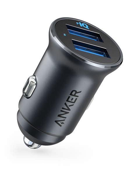 Anker PowerDrive 2 Alloy Car Charger, Black - Walmart.com