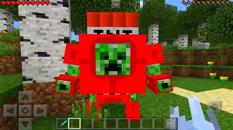 Minecraft Pe How To Spawn The Mega Creeper Minecraft Pocket Edition