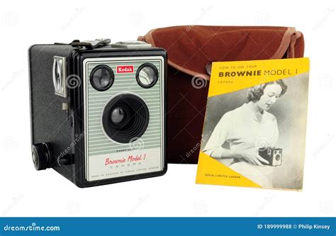 Kodak Box Brownie Model 1 Camera Editorial Stock Photo Image Of