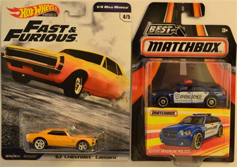 Hot Wheels Cars Bundle Chevrolet Camaro Fast Furious Series