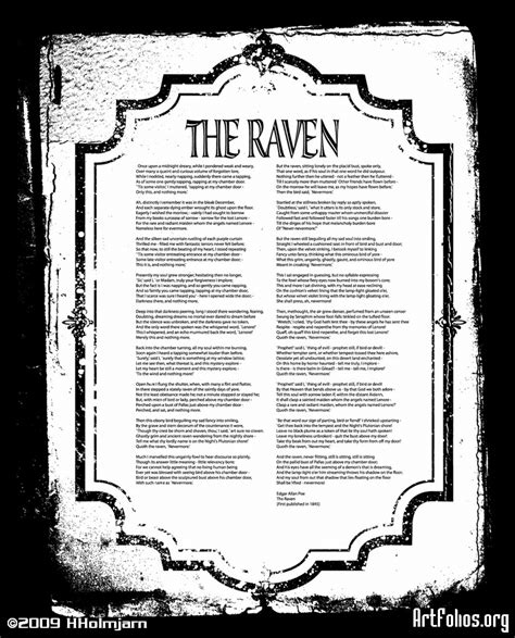 Raven Poem Quotes. QuotesGram