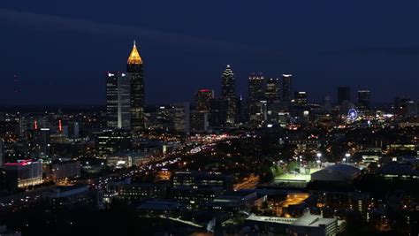 Atlanta, Georgia, USA Skyline Stock Footage Video 2619476 | Shutterstock