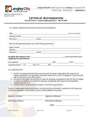 Fillable Online Agent Authorization Form Fax Email Print PdfFiller