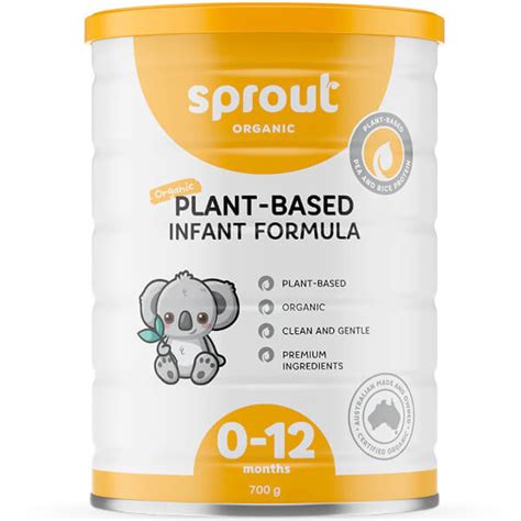 Sprout Organic Plant-Based Infant Formula 700g - Supplements.co.nz