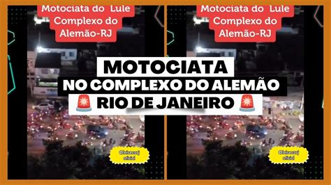 MOTOCIATA no Complexo do Alemão Incomodando Moradores do Rio de