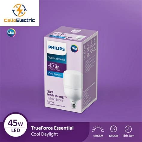 Jual Led Philips Trueforce Essential Watt Lampu Philips True Force