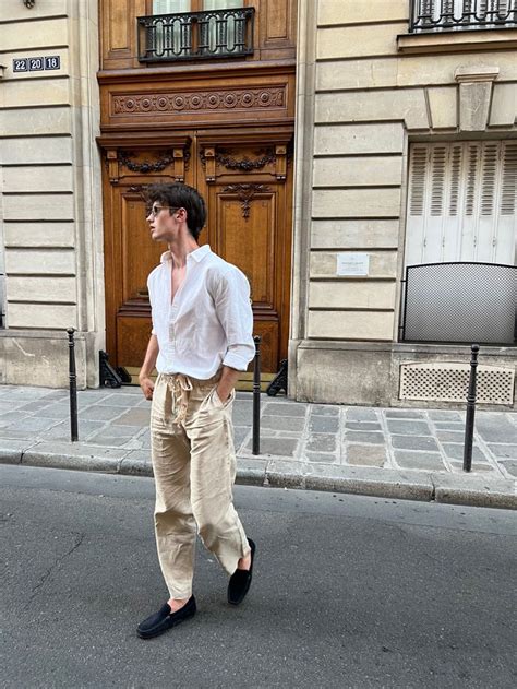 Parisian Summer IG Moritz Hau In 2023 Aesthetic Men Outfits Mens