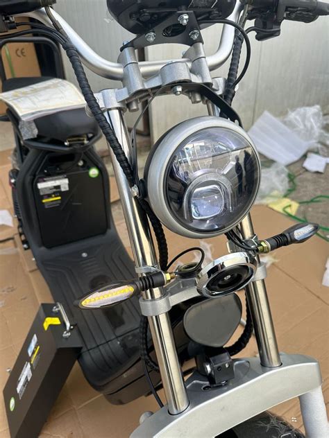 Scuter Electric Harley 2000 CU 2 BATERII INCLUSE Certificat COC