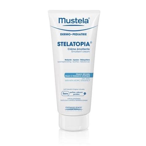 Mustela Stelatopia / Мустела Емолиентен крем за атопична кожа 200мл.
