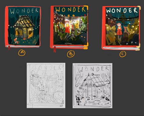 Wonder art book on Behance