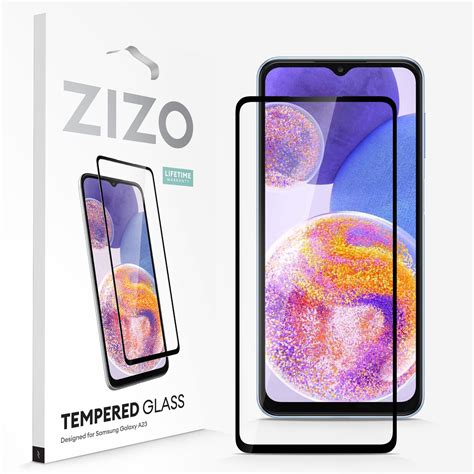 Zizo Tempered Glass Screen Protector For Galaxy A23 5g Black Zizo Ebay