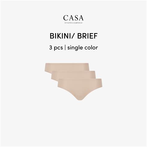 Jual Chantelle Softstretch Multipacks Bikini Brief 3 Pcs Shopee