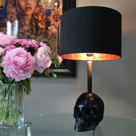 The Edison Skull Lamp The Blackened Teeth Ltd