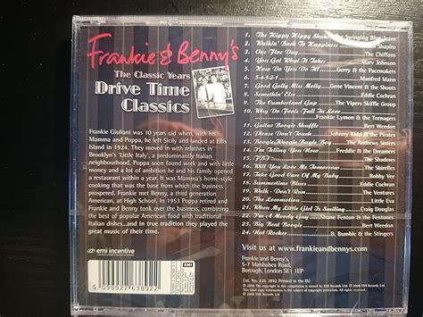 Various Artists Frankie And Bennys Drivetime Cancelled Cd Ebay