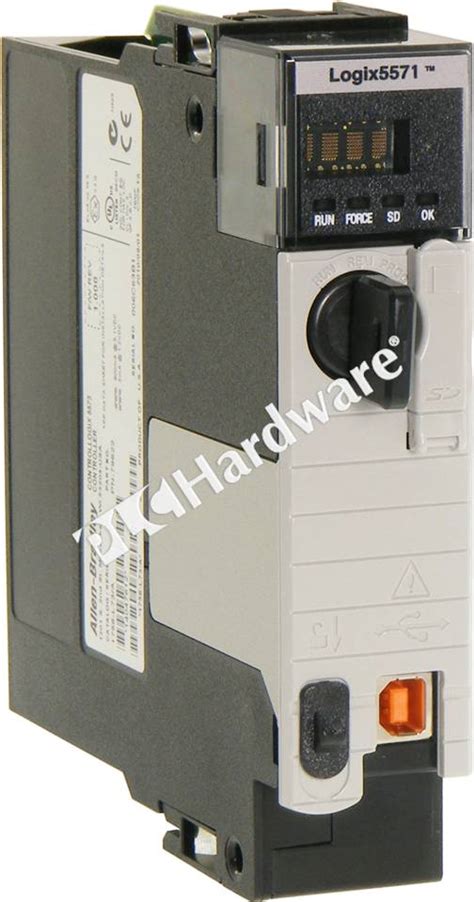 PLC Hardware: Allen-Bradley 1756-L71 ControlLogix Logix5571 Processor, 2MB