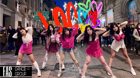 Kpop In Public Barcelona Itzy Loco Dance Cover By Fas Dance