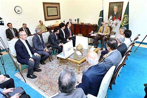 A Delegation Of Toyota Indus Motors Led By President Toyota Asia Mr