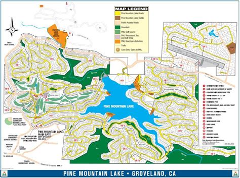 Pine View Campground Map