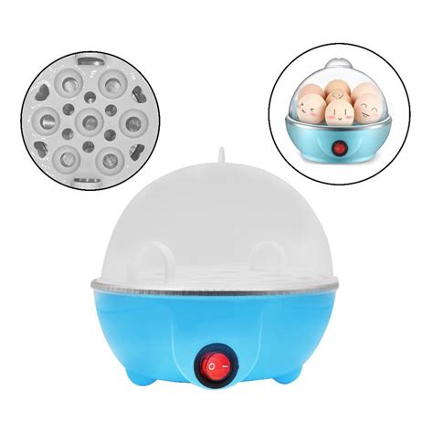 Maquina De Cozinhar Ovo Panela Elétrica Egg Cooker Portátil Cozinha 7