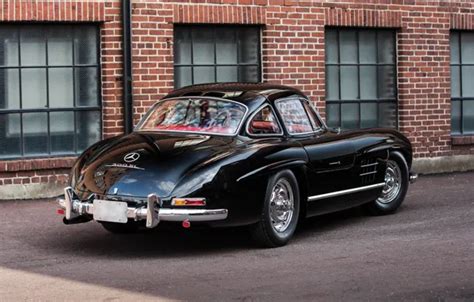 Wallpaper Mercedes-Benz, black, beautiful, 300SL, Mercedes-Benz 300 SL ...