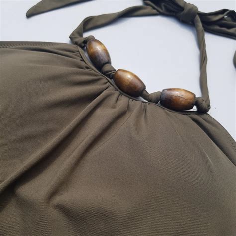 Matalan Women S Khaki Bikini And Tankini Tops Depop