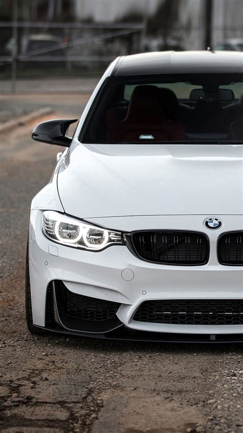 Bmw M3 Auto Car F80 Front View Sedan Tuning Vehicle Hd Phone