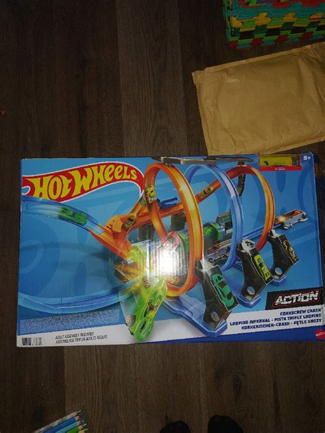 Hot wheels tor wyścigowy pętle grozy stan idealny Puławy Kup teraz na Allegro Lokalnie