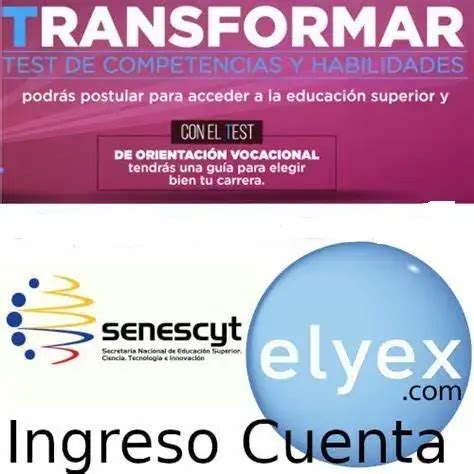 Cronograma Test Transformar Eaes Ser Bachiller Senescyt