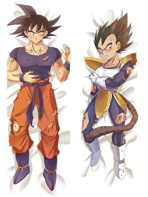 Vegeta And Goku Goku Body Pillow Dakimakura Pillow Anime Dragon Ball