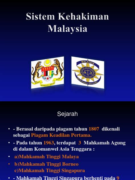 Sistem Kehakiman Negara | PDF