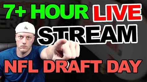 Live Nfl Draft Day Hour Live Stream Youtube