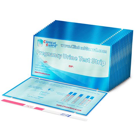 Buy Clinical Guard Pregnancy Test Strips Sensitive Accurate