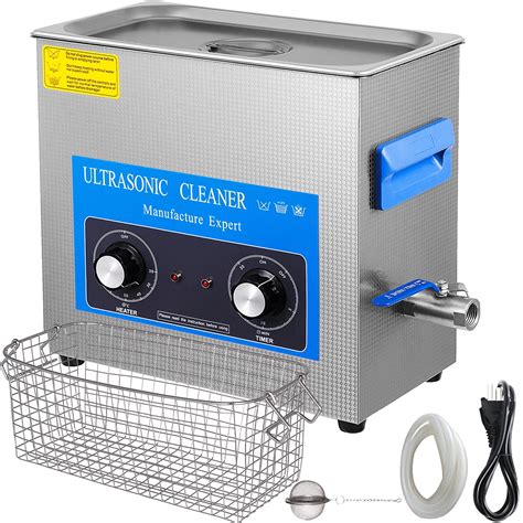 VEVOR 22L Ultrasonic Cleaner 304 Stainless Steel Professional Knob