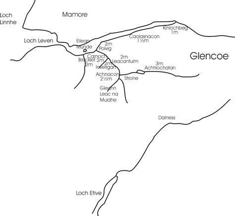 Glencoe Map | Land Assessment Scotland