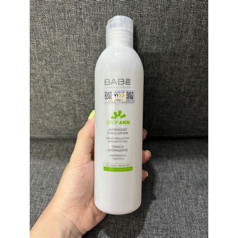 ĐMN Babe TONER CÂN BẰNG HỖ TRỢ GIẢM MỤN SE KHÍT LỖ CHÂN LÔNG BABE STOP AKN ASTRINGENT TONIC